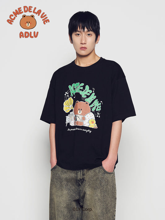 ADLV DAILY LINE FRIENDS SHORT SLEEVE T-SHIRT
