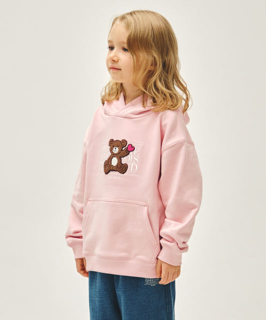 Marithé François Girbaud Kids Bear Classic Logo Hoodie