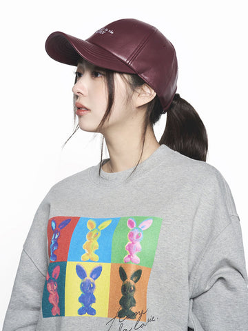 ADLV Vegan Leather Ball Cap