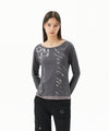 Mahagrid TRUTH LAYERED LONG SLEEVE TEE
