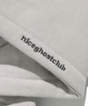 Nice Ghost Club Vest Print Hoodie [Light Grey]