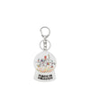 Nice Ghost Club Heaven Sculpture Snowball Key Chain [White]