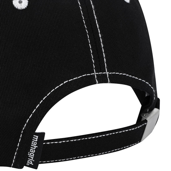 Mahagrid Oval Logo Cap [Black]