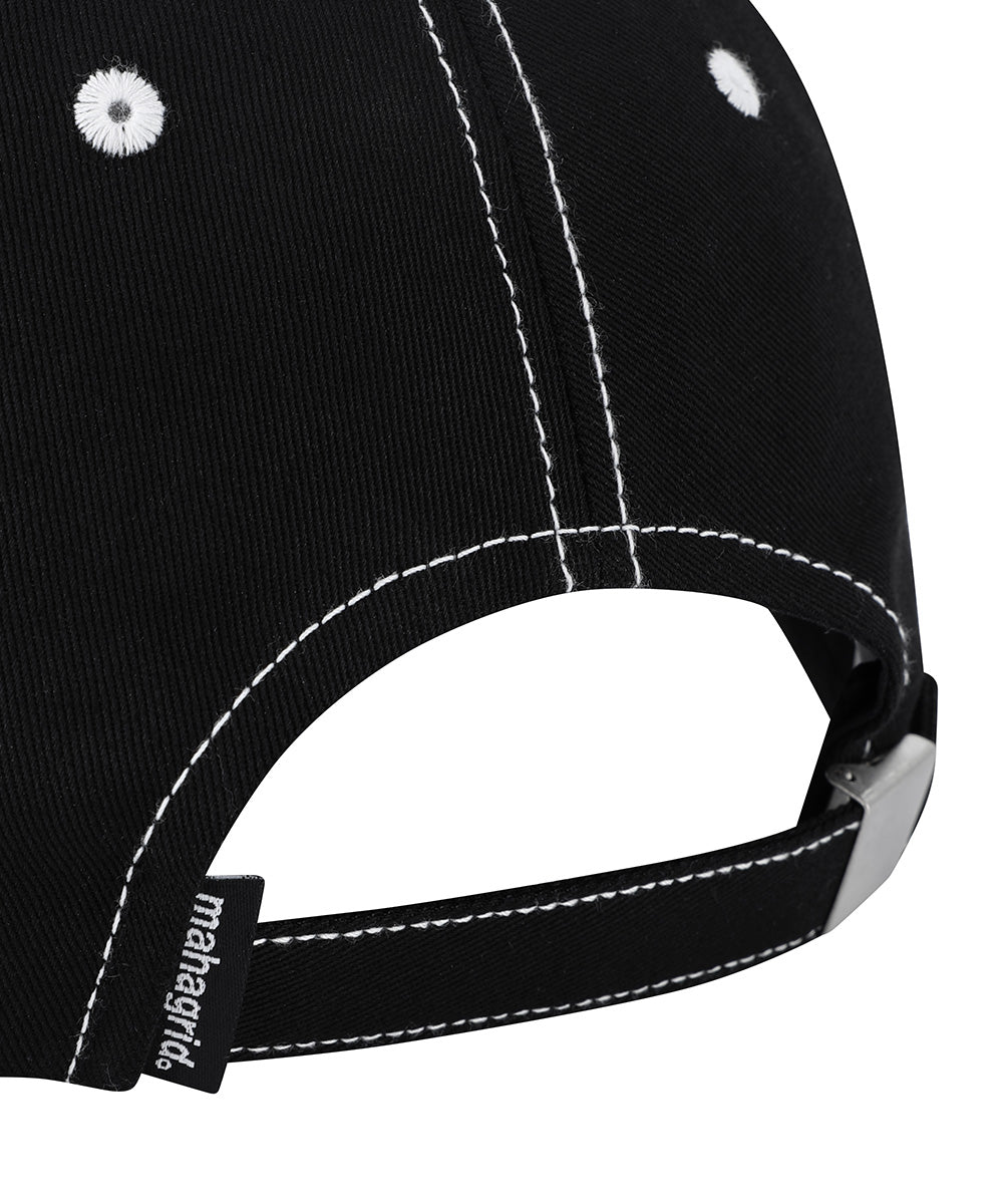 Mahagrid Oval Logo Cap [Black]