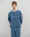 Marithé François Girbaud Garment Dyed Oversized Sweatshirt