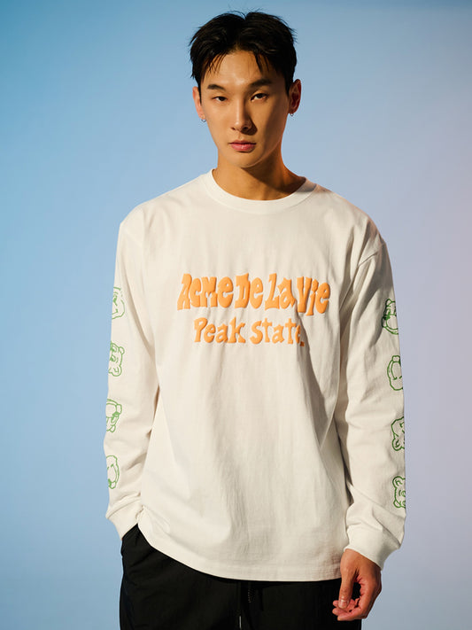 ADLV PUFF AC BEAR LONG SLEEVE T-SHIRT