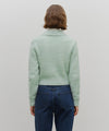 Marithé François Girbaud W Hairy Collar Cardigan