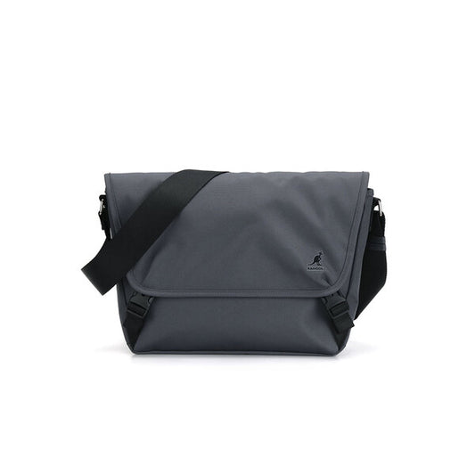 Kangol Icon Tape Crossbody Bag 3377 Charcoal