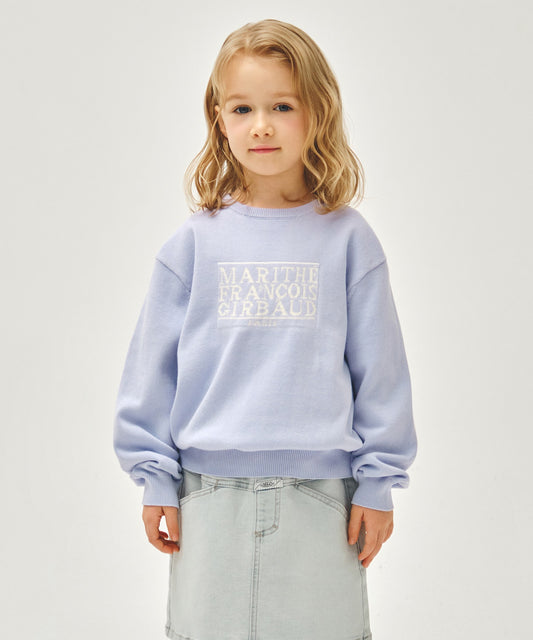 Marithé François Girbaud Kids Classic Logo Knit Pullover