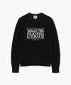 Marithé François Girbaud Boucle Classic Logo Knit Pullover