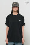 General Idea UNISEX Temperature Cut Cooling Logo Short Sleeve T-Shirt [WHITE]