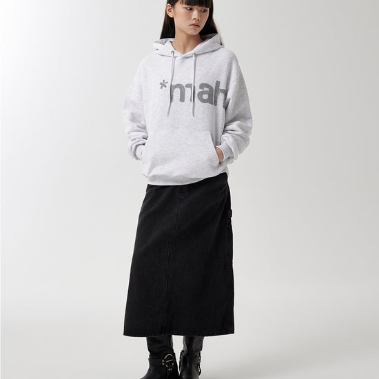 Mahagrid Mahagrid Spray Hoodie Light Grey