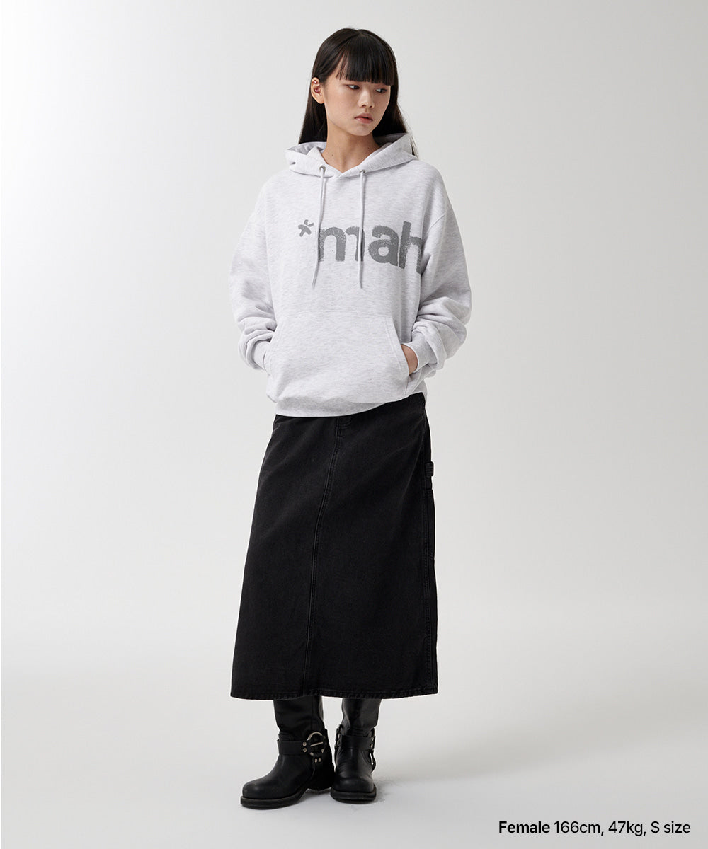 Mahagrid Mahagrid Spray Hoodie Light Grey