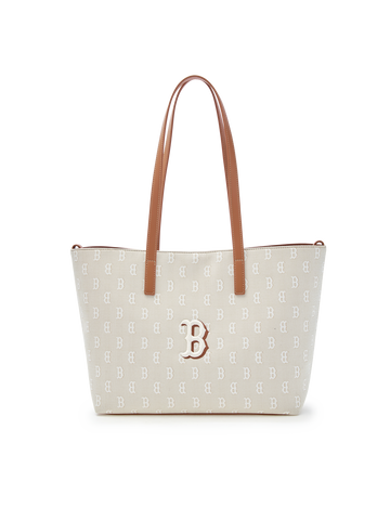 MLB Classic Monogram Jacquard Shopper Bag