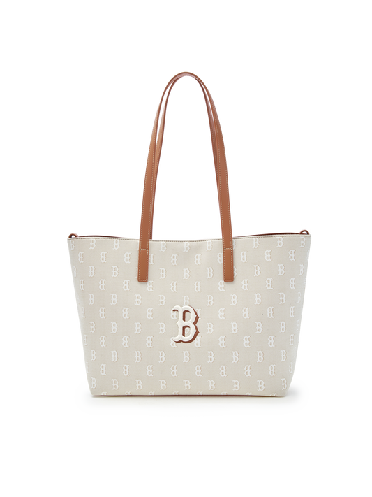 MLB Classic Monogram Jacquard Shopper Bag