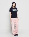ADLV Woman Happy Driver Short Sleeve T-Shirt