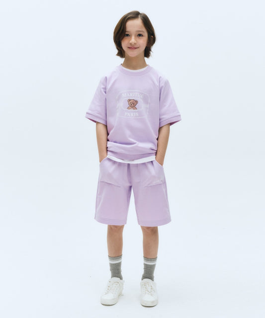 Marithé François Girbaud Kids Half Sweat Set-Up