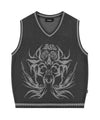 Mahagrid Eclipse Tribal Knit Vest