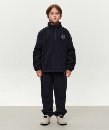 Marithé François Girbaud Kids Half Zip-Up Fleece Set-Up