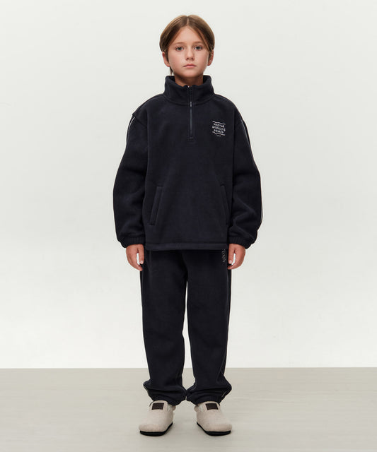 Marithé François Girbaud Kids Half Zip-Up Fleece Set-Up