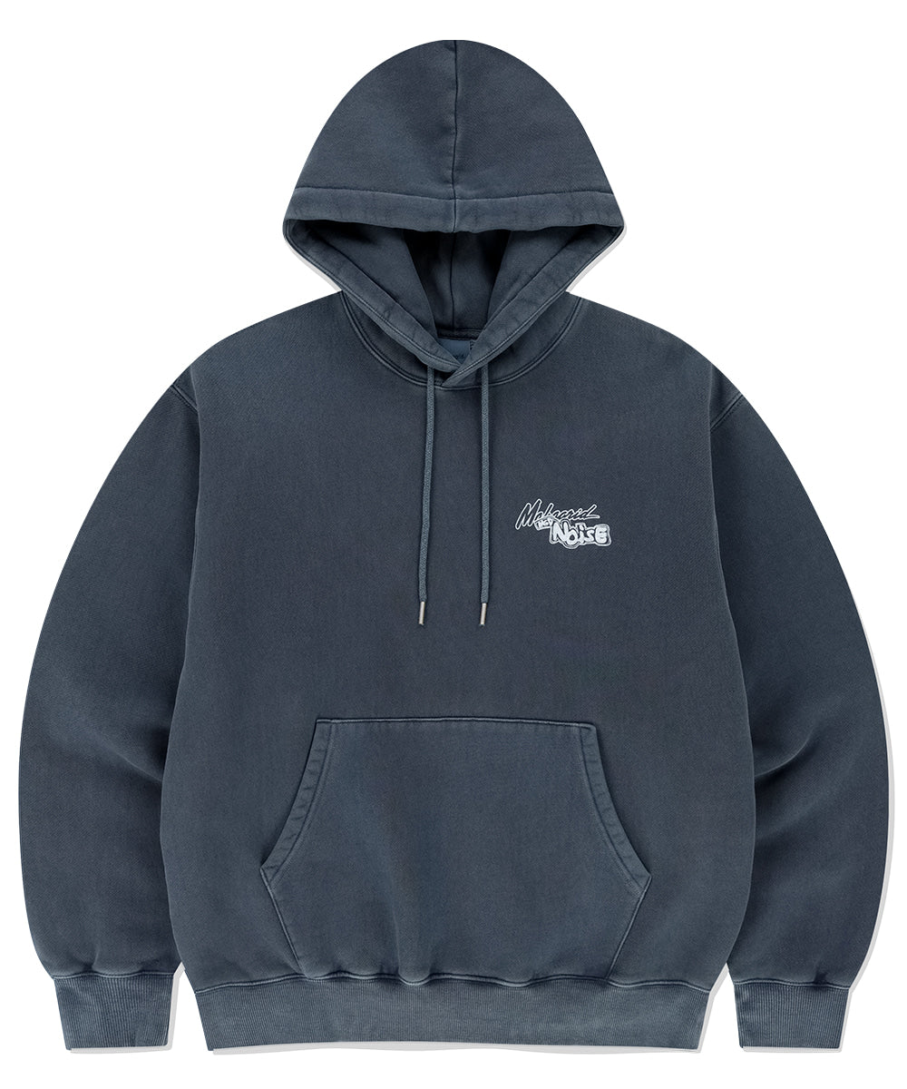 Mahagrid Logo List Pigment Hoodie