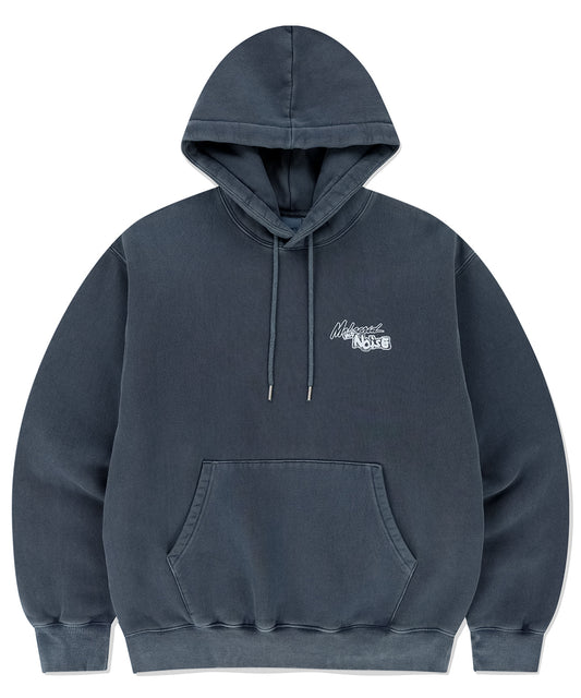 Mahagrid Logo List Pigment Hoodie