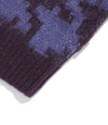 Nice Ghost Club Houndstooth Devil Rose Knit