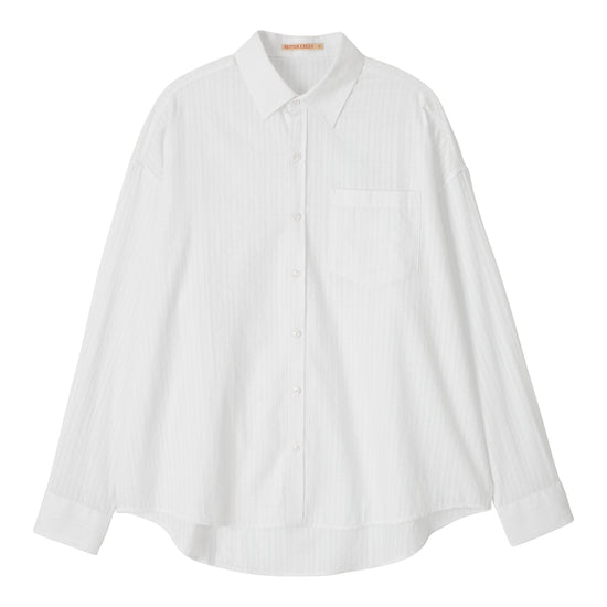 Bitter Cells Reese Stripe Shirt - White