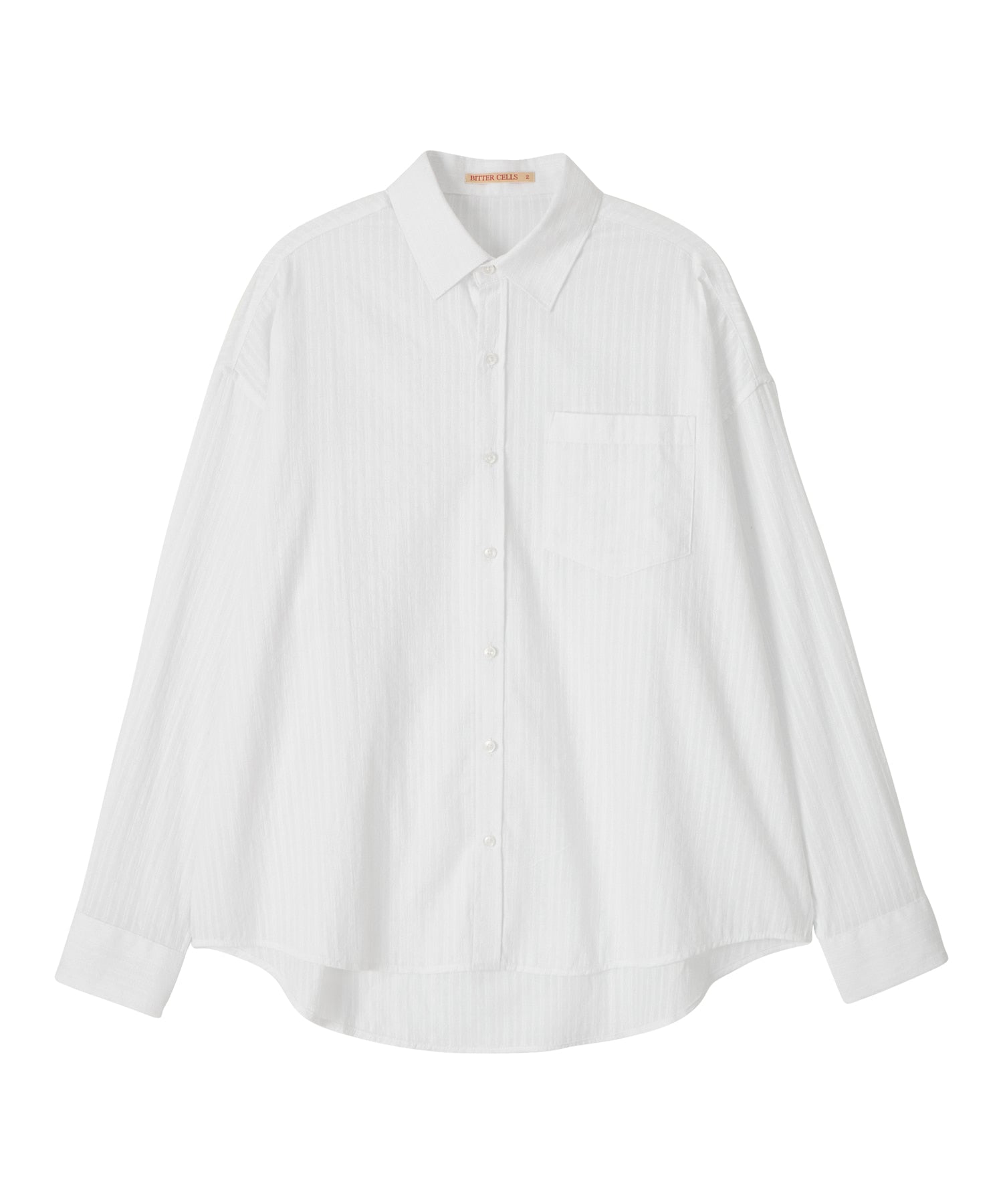 Bitter Cells Reese Stripe Shirt - White