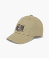 Marithé François Girbaud Kids Flower Bear Classic Logo Ball Cap Navy