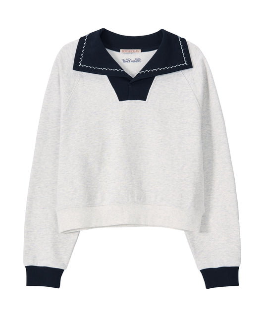 Bitter Cells Pitter Collar Sweatshirt