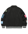 Cavish Funky Town Bomber Jacket [Black]