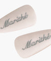 Marithé François Girbaud Kids W Triangle Hair Pin 2 Pack Pink