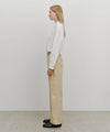 Marithé François Girbaud W Cotton Curved Line Pants