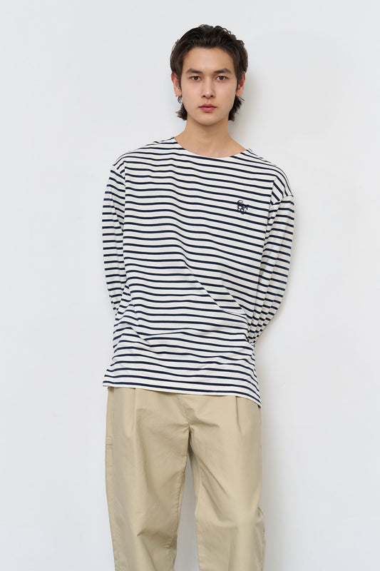 General Idea UNISEX Long Sleeve Border T-Shirt