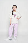 ADLV Kids Heart Alien Short Sleeve T-Shirt