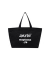 Nice Ghost Club Junji Ito Maniac Tomie Logo Big Tote Bag [Black]