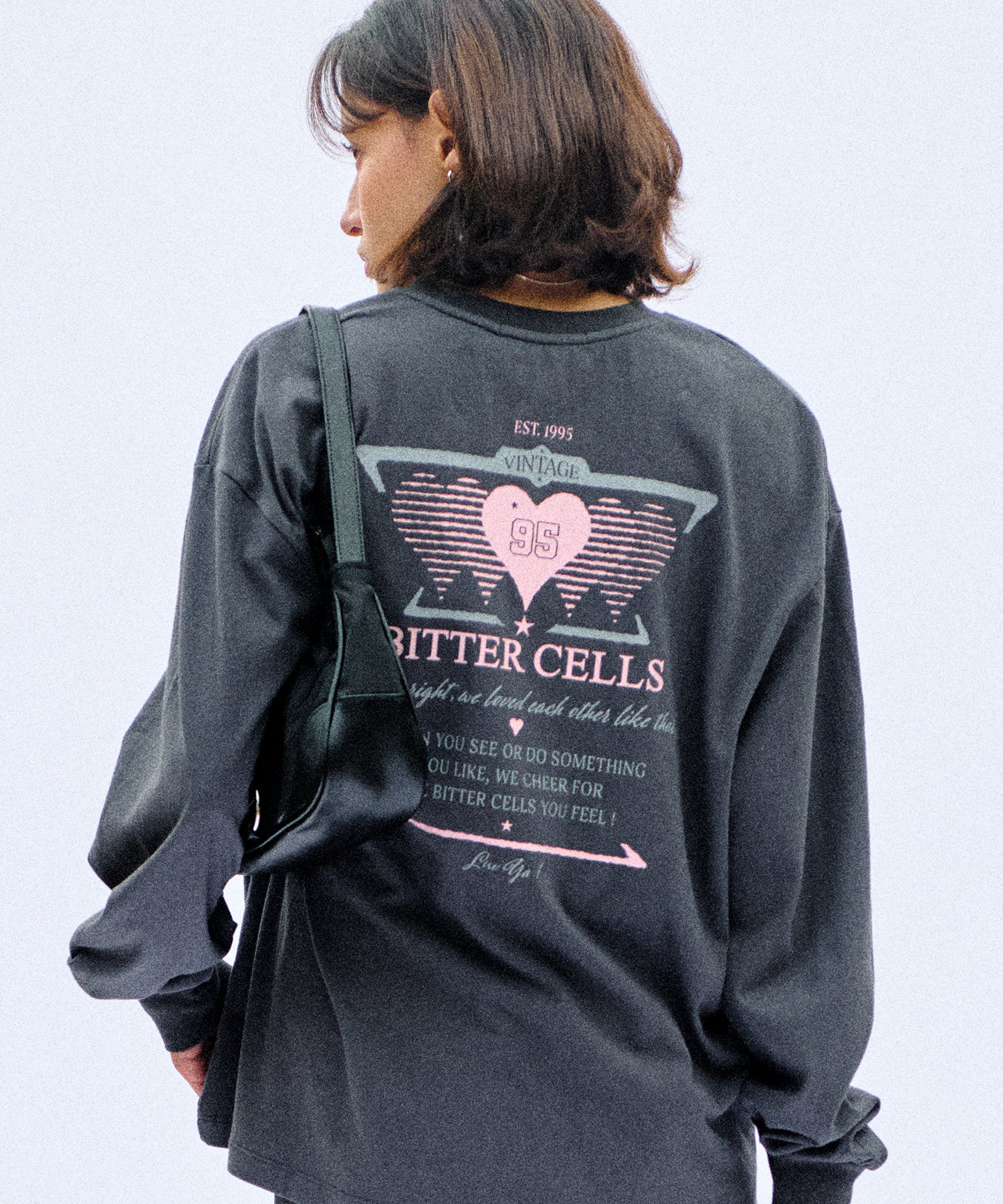 Bitter Cells Sporty Heart Long Sleeve
