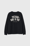 General Idea UNISEX Postman Long Sleeve T-Shirt [BLACK]