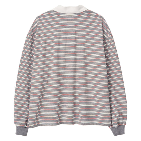 Bitter Cells Gemini Stripe Collar Tee