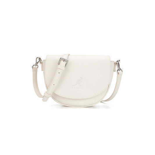 Kangol Luna Half Moon Crossbody Bag M 3227 Ivory