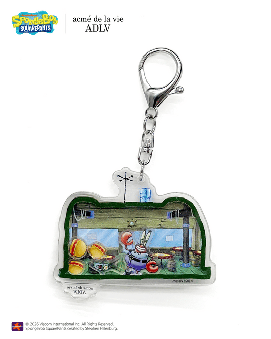 ADLV Bikini Bottom Mr. Krabs House Keyring