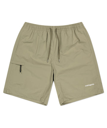 Mahagrid Nylon Water Short Beige