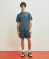 Marithé François Girbaud Marithé SPORT NYLON HALF PANTS vintage blue