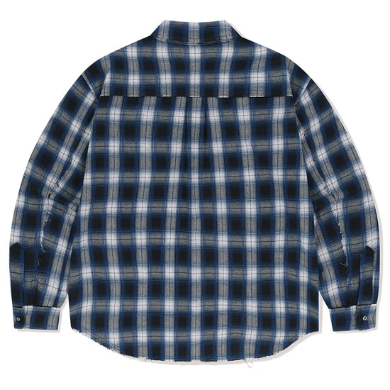 Mahagrid Raw Cut Ombre Shirt