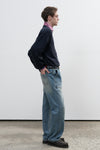 General Idea MAN Nepsa Crew Neck Pullover [NAVY]
