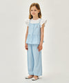 Marithé François Girbaud Kids W Check Capri Pants