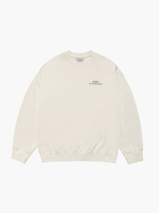 ADLV Upside Down Logo Napping Zurry Sweatshirt