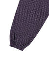 Mahagrid Check Windbreaker in Purple