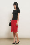 General Idea WOMAN Dot Sheer Midi Skirt